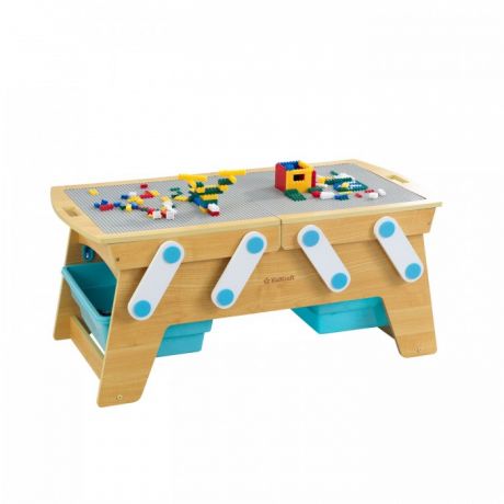 Детские столы и стулья KidKraft Игровой стол с системой хранения