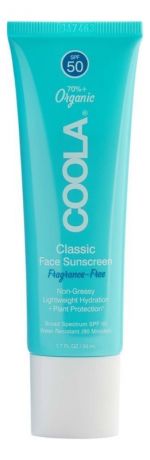 Солнцезащитный крем для лица Classic Face Sunscreen Fragrance-Free SPF50 50мл