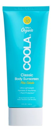 Солнцезащитный крем для тела Classic Body Sunscreen Pina Colada SPF30 148мл
