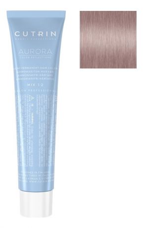 Безаммиачный тонер для коррекции оттенка и придания блеска волосам Aurora Demi Permanent Hair Color Luminous 60мл: 16 Ягодное молоко