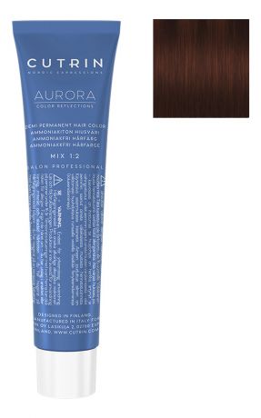 Безаммиачный краситель для волос Aurora Demi Permanent Hair Color 60мл: 8.4 Светлый медный блондин