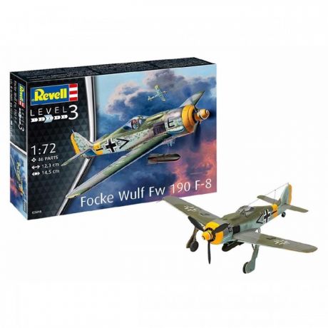 Сборные модели Revell Сборная модель самолета Focke Wulf Fw190 F-8 1:72