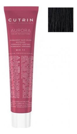 Крем-краска для волос Aurora Demi Permanent Hair Color 60мл: 2.11 Спектролит