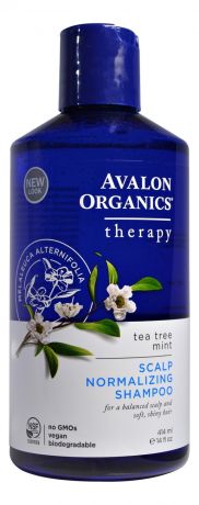 Шампунь нормализующий с маслом чайного дерева и мяты Therapy Tea Tree Mint Scalp Normalizing Shampoo 414мл