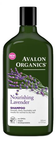 Шампунь для волос питательный с маслом лаванды Nourishing Lavender Shampoo 325мл