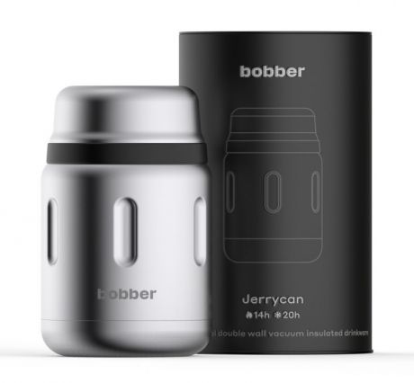 Термос для еды Bobber Bobber Jerrycan 0.7 л Matte серый 700МЛ