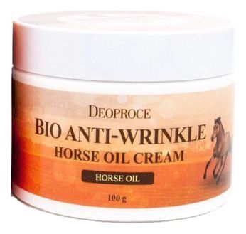 Биокрем для лица против морщин с лошадиным жиром Bio Anti-Wrinkle Horse Cream 100мл