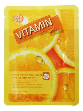 Тканевая маска для лица Real Essence Vitamin Mask Pack 25мл