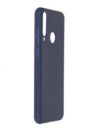 Чехол Alwio для Huawei Y6p Soft Touch Dark Blue ASTHWY6BL