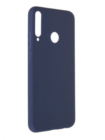 Чехол Alwio для Huawei P40 Lite E Soft Touch Dark Blue ASTHWP40LEBL