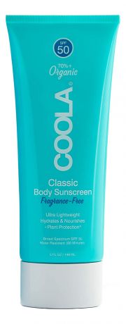 Солнцезащитный крем для тела Body Classic Sunscreen Fragrance-Free SPF50 148мл