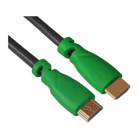 Аксессуар GCR HDMI M/M v2.0 3m Black-Green GCR-HM321-3.0m