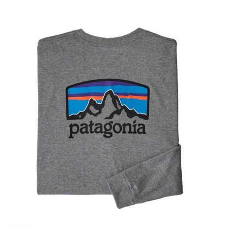 Футболка Patagonia Patagonia Long-Sleeved Fitz Roy Horizons Responsibili-Tee