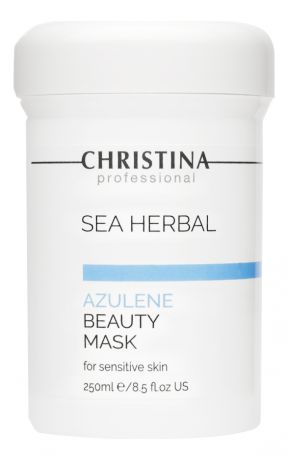 Маска для лица на основе морских трав Азулен Azulene Sea Herbal Beauty Mask: Маска 250мл