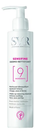 Очищающий крем-гель для лица Sensifine Dermo-Nettoyant 200мл: Крем-гель 200мл