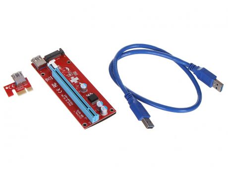 Аксессуар Райзер Chipal PCI-E 1x to 16x 60cm