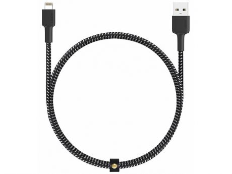 Аксессуар Aukey MFi USB - Lightning 1.2m Black-White CB-BAL3