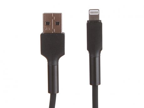 Аксессуар Baseus Silica Gel Cable USB - Lightning 1m Black CALGJ-01