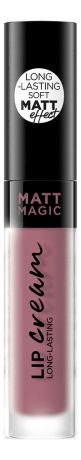 Жидкая помада для губ Matt Magic Lip Cream 4,5мл: No 01