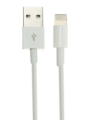 Аксессуар Luazon Lightning - USB 1А 90cm White 1928844