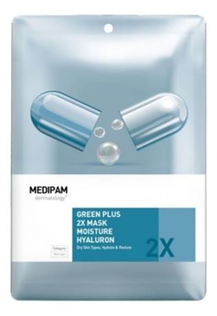 Увлажняющая тканевая маска для лица с гиалуроном Moisture Hyaluron Mask: Маска 20г