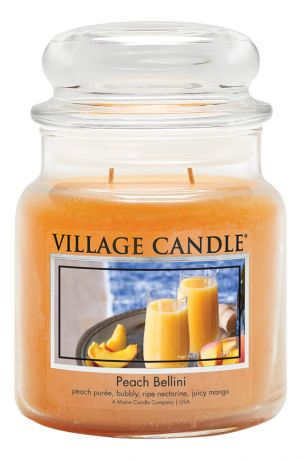 Ароматическая свеча Peach Bellini: свеча 389г