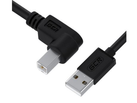 Аксессуар GCR USB 2.0 AM - BM 1.5m Black GCR-52916