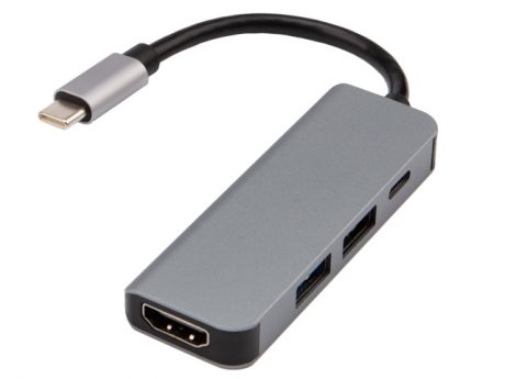 Аксессуар Rexant USB Type-C - 1xHDMI/2xUSB 3.0 PD/1xUSB Type-C 18-4151