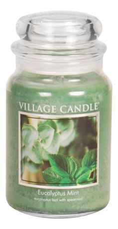 Ароматическая свеча Eucalyptus Mint: свеча 602г