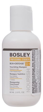Шампунь для нормальных и тонких окрашенных волос Bos Defense Nourishing Shampoo Normal To Fine Color-Treated Hair: Шампунь 60мл