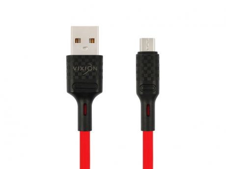 Аксессуар Vixion K27m USB - microUSB 1m Red