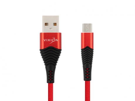 Аксессуар Vixion K26m USB - microUSB 1m Red