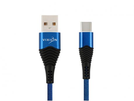 Аксессуар Vixion K26c USB - USB Type-C 1m Blue