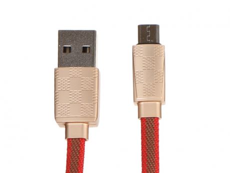 Аксессуар TFN Fashion USB - MicroUSB 1.0m Gold TFN-C-GUC-MIC1MGL