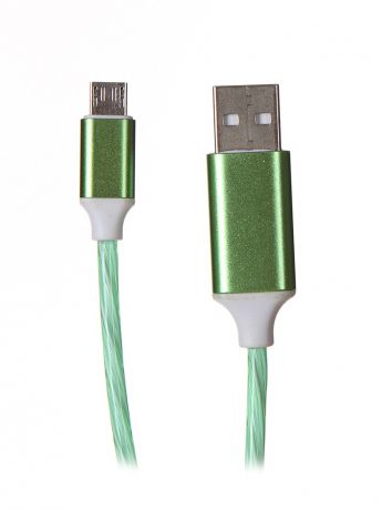 Аксессуар Ainy FA-179H USB - MicroUSB 1m Green