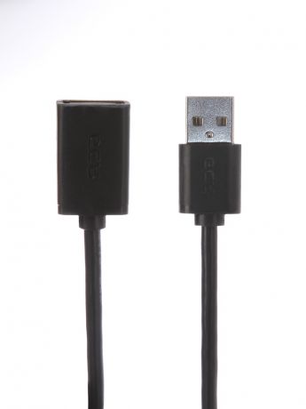 Аксессуар GCR USB 2.0 AM - AF 0.75m Black GCR-UEC6M-BB2S-0.75m