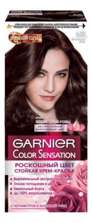 Краска для волос Color Sensation: 4.03 Шоколадный топаз