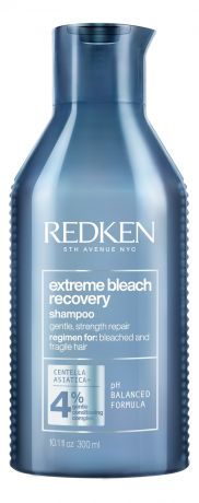 Шампунь для волос с экстрактом азиатской центеллы Extreme Bleach Recovery Shampoo: Шампунь 300мл