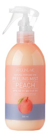 Пилинг-мист для тела Around Me Natural Perfume Vita Peeling Mist Peach 300мл