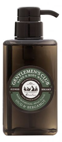 Gentlemen's Club Oud & Bergamot: гель для душа 450мл