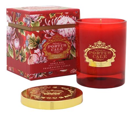 Ароматическая свеча Noble Red: свеча в подарочной коробке