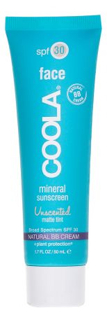 Солнцезащитный матирующий крем для лица Mineral Sunscreen Matte Tint SPF30 50мл