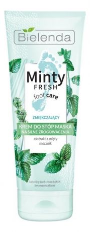Кремовая смягчающая маска для ног Minty Fresh Foot Care 100мл