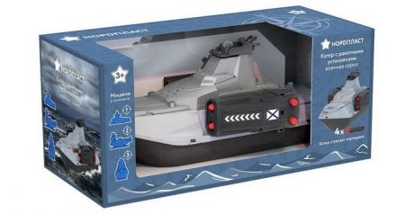 Игрушки для ванны Нордпласт Катер с ракетными установками