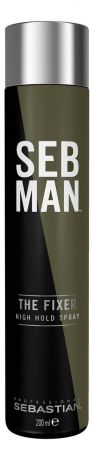 Моделирующий лак для укладки волос Seb Man The Fixer High Hold Spray 200мл