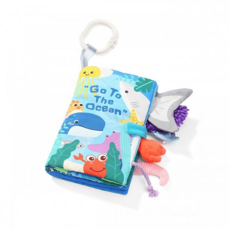 Книжки-игрушки BabyOno Развивающая игрушка Книжка Go To The Ocean