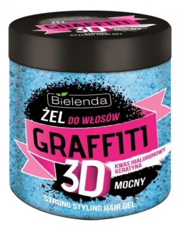 Гель для волос Graffiti 3D Strong Stayling Hair Gel 250мл
