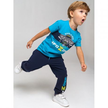 Комплекты детской одежды Playtoday Комплект трикотажный лонгслив и брюки для мальчиков 32112035