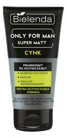 Очищающий гель-пилинг для лица Only For Men Super Mat 150мл