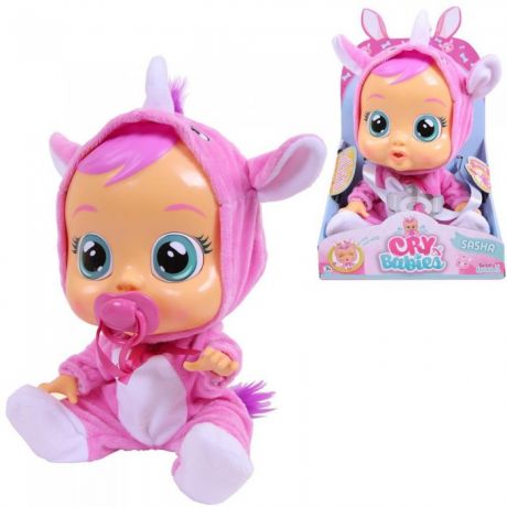 Куклы и одежда для кукол IMC toys Cry Babies Плачущий младенец Sasha 31 см